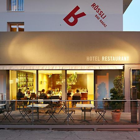 Hotel Restaurant Roessli Bad Ragaz Exterior photo