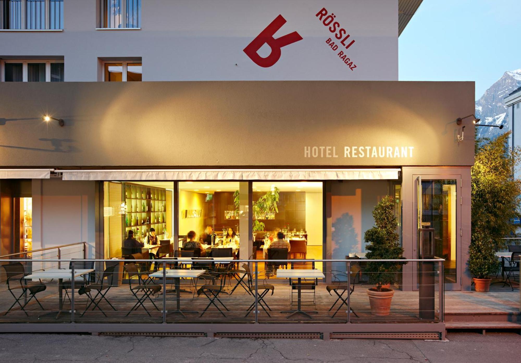 Hotel Restaurant Roessli Bad Ragaz Exterior photo